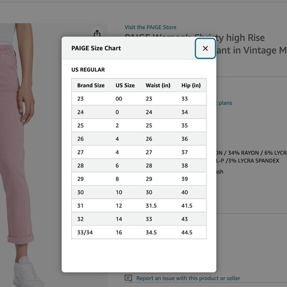 PAIGE JEANS Christy Joggers - Drawstring Pants with Elastic Waist - Size 26 - Picture 14 of 15